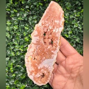 Beautiful, Sugary Pink Amethyst Slab